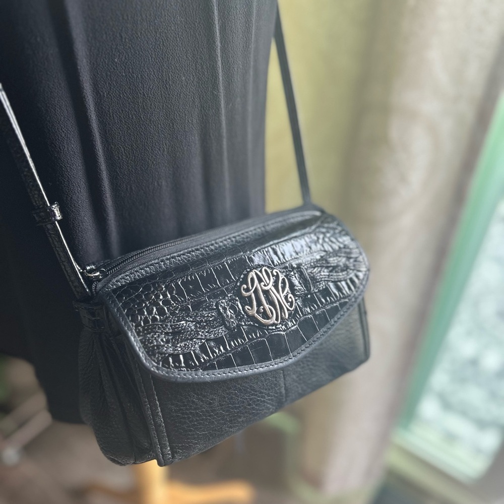 Vintage Genuine Leather Cross Body Bag